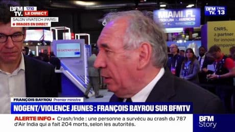 Sécurité dans les écoles: "On va multiplier les avertissements et les contrôles", déclare François Bayrou