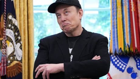 Musk lost $34 billion in net worth as Tesla stock tanked amid Trump online war