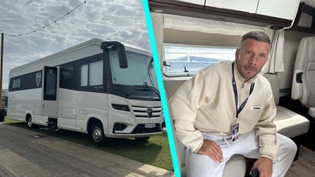 „Glücksgefühle“-Macher - Lukas Podolski schläft im Camper