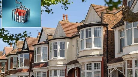 Home repossessions jump 47% in a year as more households struggle with higher mortgage rates