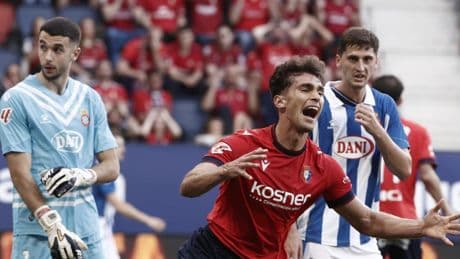 El Espanyol se aboca al drama tras caer en Pamplona