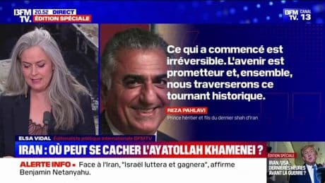 Iran: Reza Pahlavi, le fils du shah, appelle les Iraniens au soulèvement national