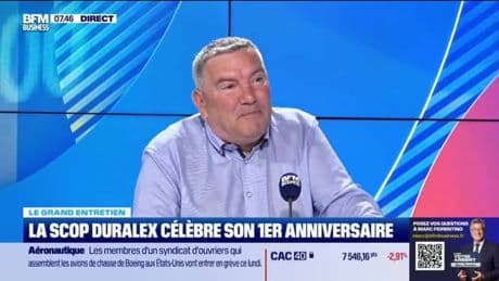 François Marciano, directeur général chez Duralex Scop SA, est l'invité de good morning business