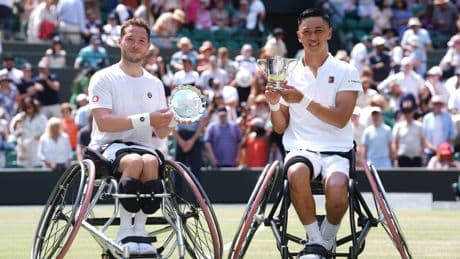 Alfie Hewett’s Wimbledon reign ended by Tokito Oda in thrilling final