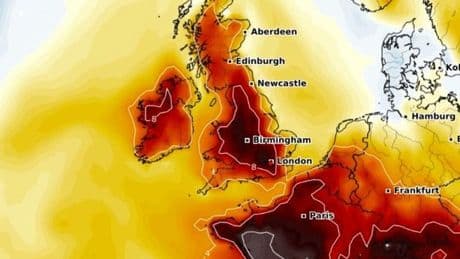 Amber heat warnings with 'risk of death' issued across these areas of England