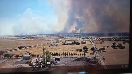 Salamanca arde con tres incendios en nivel 2 de riesgo: "Nunca se ha vivido una situación como esta en España"