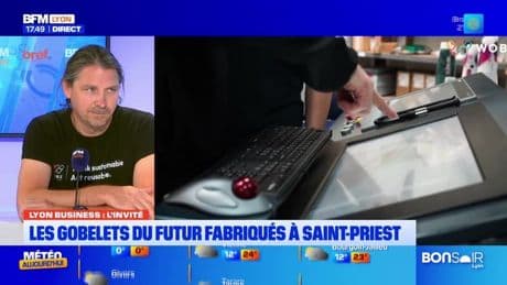Lyon Business du mardi 27 mai - Les gobelets du futur fabriqués à Saint-Priest