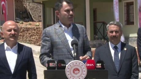 SON DAKİKA | Bakan Kurum: 11 i̇li̇mi̇zi̇ söz verdiğimiz gibi hep birlikte ayağa kaldıracağız