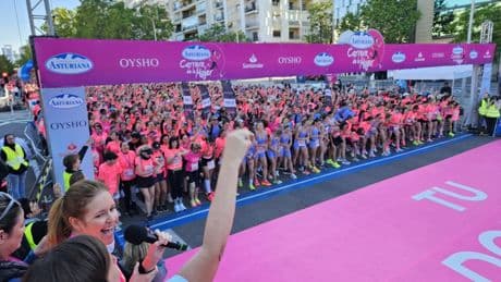 Más de 36.000 personas participan en la XXI Carrera de la Mujer de Madrid
