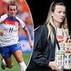 Revealed: The reason why England hero Lauren Hemp is clutching a Lego Disney set as she leaves Swiss hotel ahead of triumphant homecoming