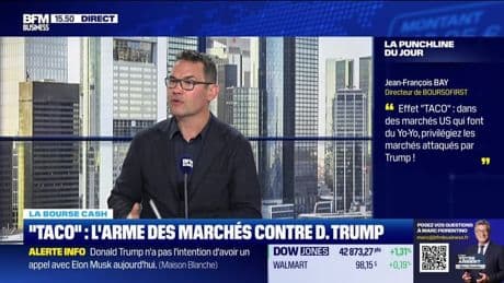 La bourse cash : « Effet TACO : "Privilégiez les actifs attaqués par D. Trump !" » - 06/06