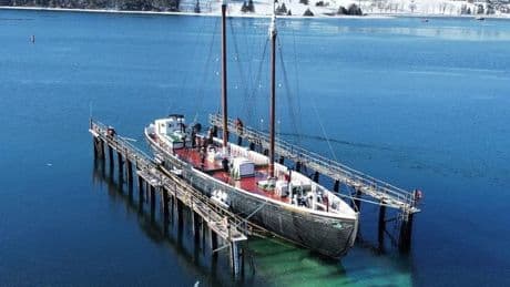 Historic Grand Banks schooner’s future being assessed at Lunenburg, N.S., shipyard