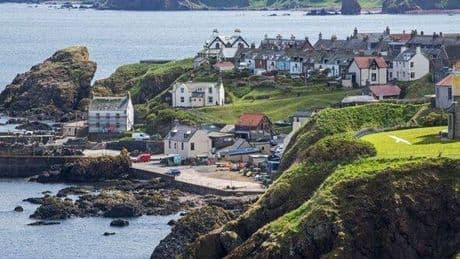 Small fishing village with some of UK's best seafood but hardly any tourists