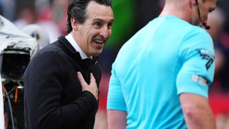 'Big mistake': Unai Emery reacts to major Aston Villa goal controversy against Manchester United