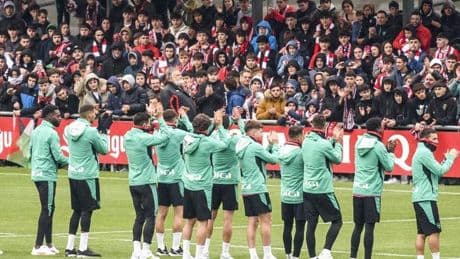 Comienza la 'operación final' de la Europa League: nuevo llamamiento para animar al Athletic en Lezama