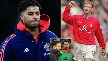 Man United legend Teddy Sheringham calls out Marcus Rashford's 'SOUL-DESTROYING' behaviour and insists academy graduate 'doesn't deserve' potential Barcelona move