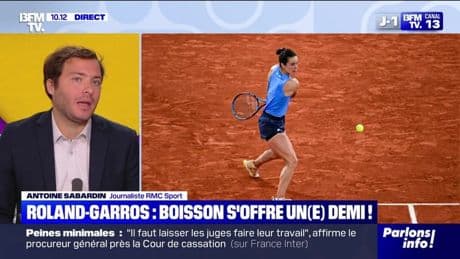 Roland-Garros : Boisson s'offre un(e) demi ! - 05/06