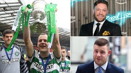 Former Celtic striker Anthony Stokes signs for Conor McGregor's pub team ten months after drugs conviction