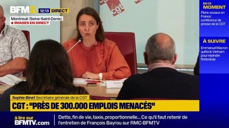 Plans de licenciements et relocalisations : "Les tarifs douaniers sur l'acier servent de prétexte", selon Sophie Binet
