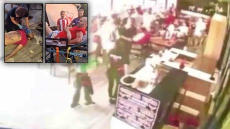 Samsunspor taraftarlarına silahlı saldırının görüntüleri ortaya çıktı