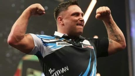 Gerwyn Price is dreaming of a Premier League Darts and Greyhound Derby double success