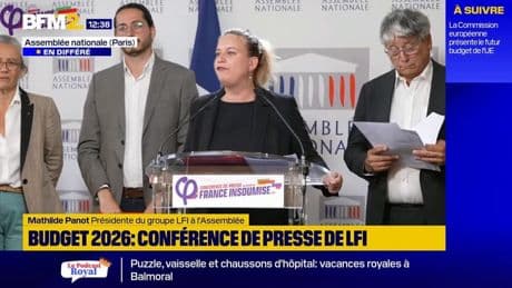 Budget 2026: Des annonces "antidémocratiques", dénonce Mathilde Panot