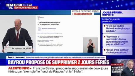 "Nous devons mieux défendre nos intérêts technologiques et nos emplois industriels (...) qui sont percutés par la concurrence chinoise", affirme le ministre de l'Économie