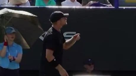 ‘You are the worst umpire I’ve seen’ – Wimbledon star forces umpire to call SUPERVISOR after refusing to accept warning