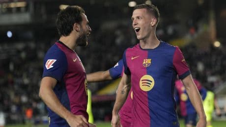 El Barça derriba el muro del Mallorca con un gol de Olmo y mete presión al Madrid en la lucha por el liderato de La Liga