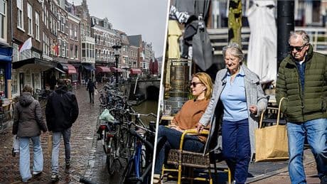 Pendelen tussen binnen en buiten door wisselvallig weer met buien, maar hier breekt ook de zon nog door