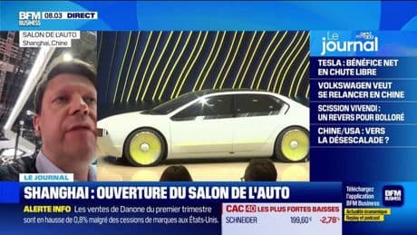 Salon de l'auto de Shaghai: "La réalité, c'est que le salon de Shanghai est avant tout un salon pour le marché chinois", estime Alexandre Marian