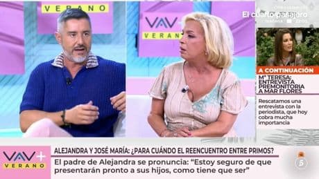 Carmen Borrego manda callar en directo a Pepe del Real: "¡Eres insoportable!"