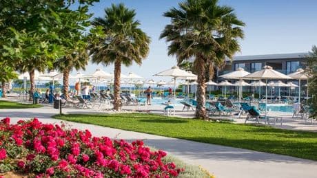 Beautiful Greek resort boasts waterfalls, hikes and gorgeous beach