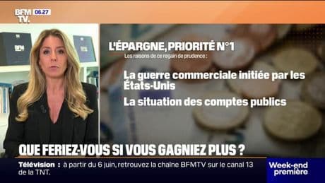 Épargne, achats plaisir...Que feriez-vous si vous gagniez plus d'argent?