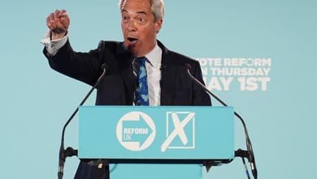 Farage calls for end to funding NHS through taxes - but fails to say how it should be paid for