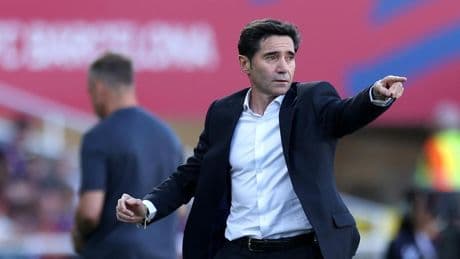 Marcelino quiere más: "Hay que ganar al Sevilla"