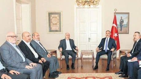 Fidan, Hamas heyetiyle görüştü