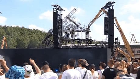 Tomorrowland-Festival nach Brand: Neue Bühne ist eröffnet