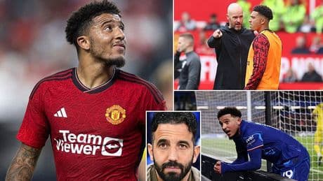 Jadon Sancho 'agrees terms over move to surprise European club' but Man United's asking price 'is proving a major stumbling block' in the deal