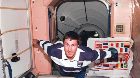 Harrowing tale of astronaut left to die in space as his country disintegrated below him