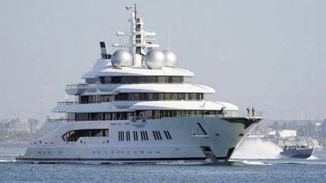 Luxury £240m superyacht set to be snapped up for cut price - but it comes with a catch