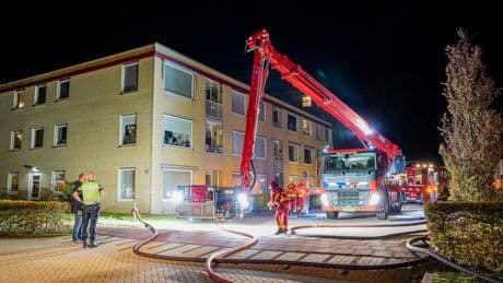 Woonzorgcentrum in Veendam ontruimd vanwege grote brand
