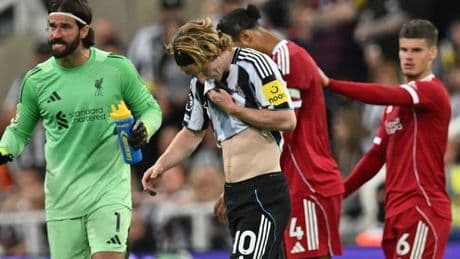 Anthony Gordon issues statement on Liverpool red card as Alan Shearer makes feelings clear