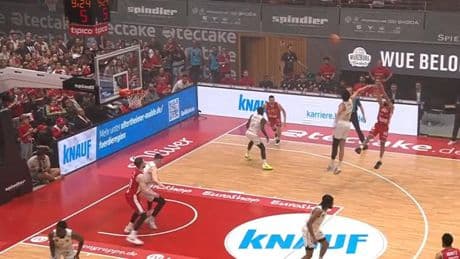 Ausgleich! Würzburg gewinnt wilden Schlagabtausch gegen Braunschweig – Die Highlights im Video