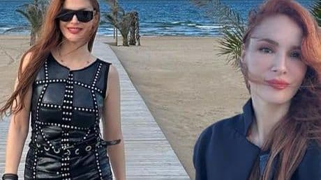 HABERLER: Mine Tugay havuz paylaşımıyla Instagram'ı salladı