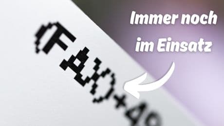 Digitalisierung: Wie viel deutsche Unternehmen wirklich noch faxen