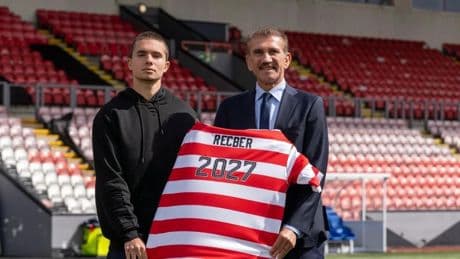 Rüştü Reçber'in oğlu Mehmet Reçber, Hamilton Academical'a imza attı