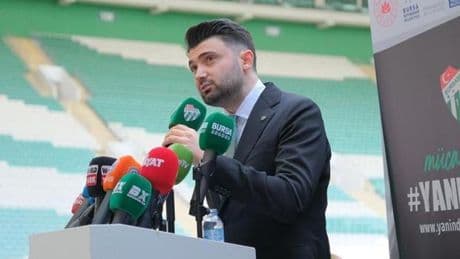 Bursaspor Başkanı Enes Çelik: 'Yeni sezon bambaşka olacak'