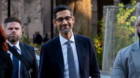 Google’s Chief Says Breakup Proposal Would Hobble Business