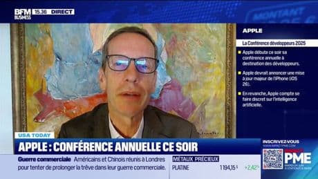 USA Today : Apple ouvre sa "Conférence Développeurs", alors que le titre perd 18% cette année, par John Plassard - 09/06
